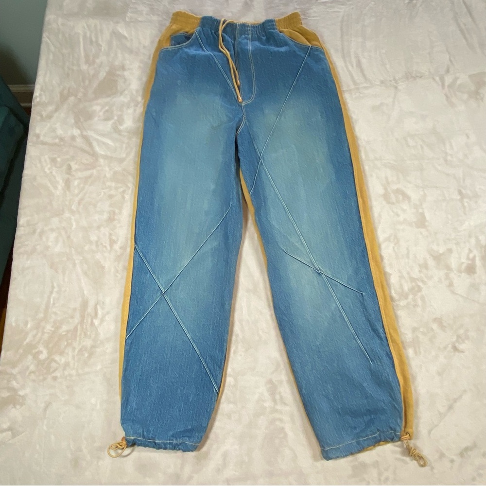 Source Jeans by NuGear Designed Drawstring Jean 2XL Fleece Sweatpant Baggy VG